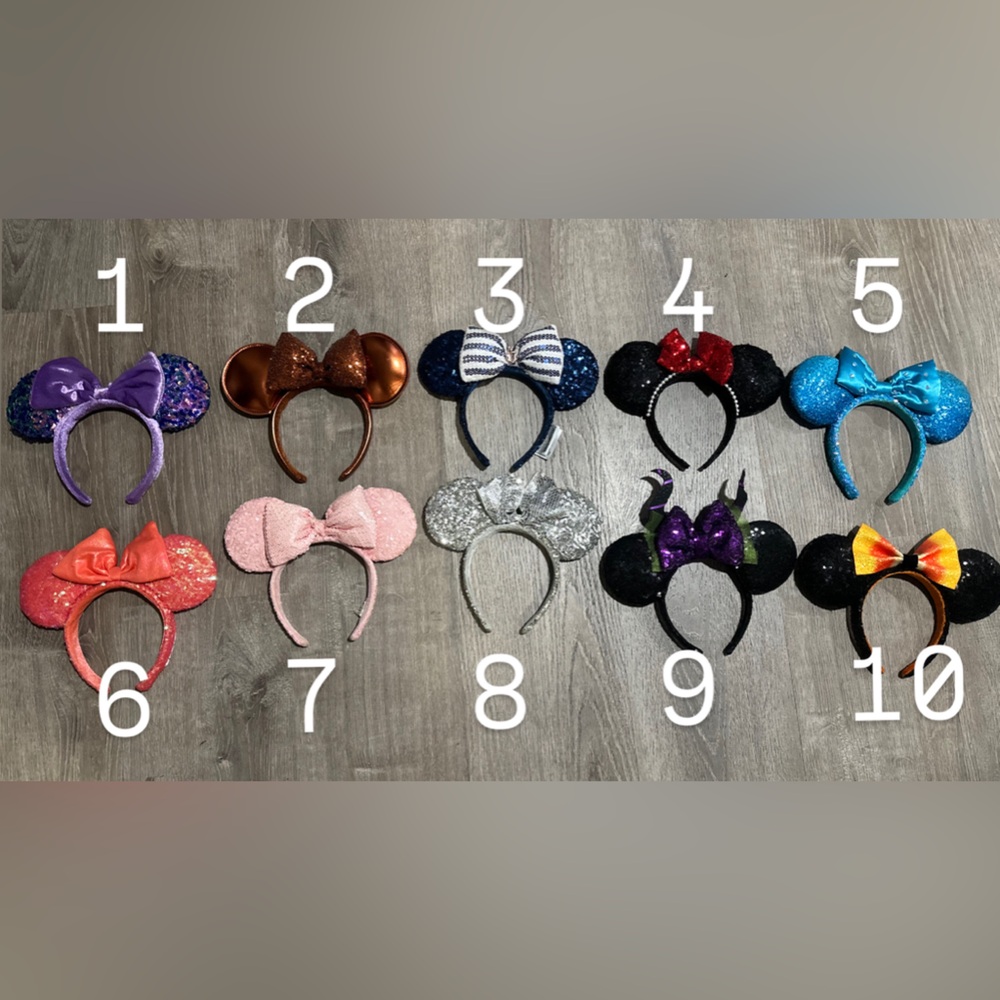 Disney Colorful Minnie Mouse Ears Collection